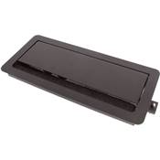 Boitier de Table Encastrable Multifonctions BTU Noir : 2 Secteurs, Chargeur, HDMI, USB 5 m