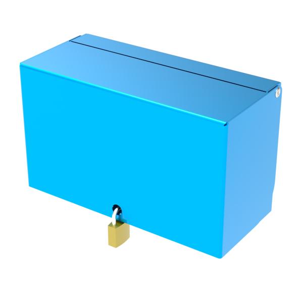 Coffret de Rangement EPI pour Lunettes de Protection - Bleu