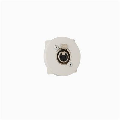 Plastron Céliane AUDIO XLR 3 Points NEUTRIK Femelle à souder, Blanc