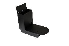 Support Noir avec Tiroir et Trappe de Rangement pour Caméra de Visio Compatible Sony X120 et X400