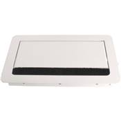 Boitier de Table Encastrable Multifonctions BTU Blanc : Secteur, Chargeur, RJ45 2 m