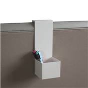 Porte-Stylos Blanc 90 x 91 mm pour Cloison Epaisseur 30 mm