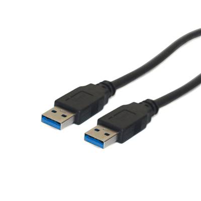 Câble USB 3.0 SuperSpeed Type A 3.0 5 Gbits/s Mâle/Mâle Contacts Plaqués Or 2m