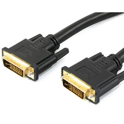 Câble DVI-I Numérique et Analogique Dual Link 29 Points Mâle/Mâle 2m
