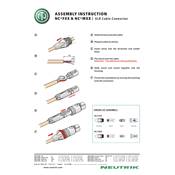 Fiche XLR 3pts Femelle Neutrik