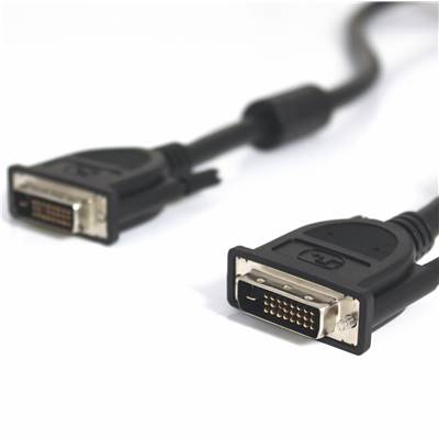 Câble DVI-D Numérique Dual Link 24 Points Mâle/Mâle Longueur 1m