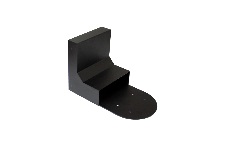 Support Noir avec Cache Arrière pour Caméra de Visio Compatible Sony X120 et X400