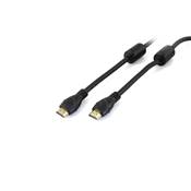 Cble HDMI 2.0 UHD HDR 4K 60 Hz 18 Gbits/s Mle/Mle Contacts Plaqus Or, 2 mtre