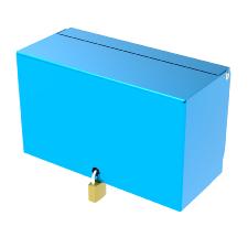 Coffret de Rangement EPI pour Lunettes de Protection - Bleu
