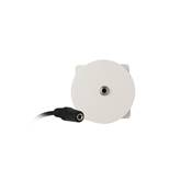 Plastron Céliane AUDIO STEREO Mini Jack 3.5 Femelle/Femelle, Blanc