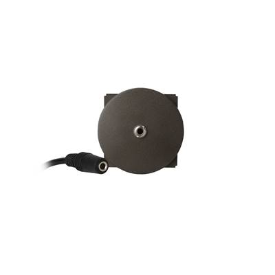 Plastron Céliane AUDIO STEREO Mini Jack 3.5 Femelle/Femelle, Graphite