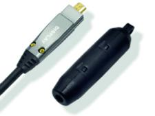 Cordon HDMI 2.0 4K 60Hz fibre optique sans perte, auto alimenté,  tête détachage 30 mètres
