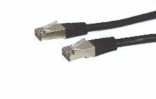 Câble Ethernet RJ45 S/FTP Cat6 10 Gigabits Contacts Plaqués Or 70 centimètres