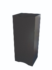 Colonne Sous Table Porte Aimantée 205 x 200 Hauteur 680 mm Couleur Noire