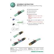 Paire fiches RCA Neutrik audio