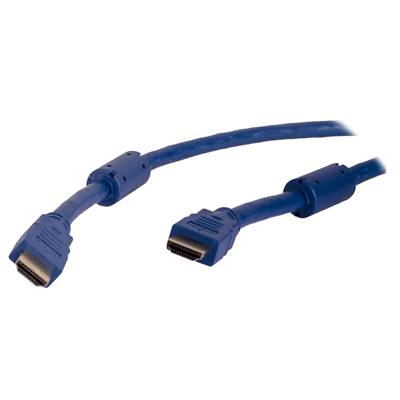 Câble HDMI 2.0 UHD HDR 4K 60 Hz 18 Gbits/s FLEXIBLE Mâle/Mâle Contacts Plaqués Or 50 cm