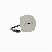 Plastron Céliane USB C 3.1 Femelle/Femelle Titane